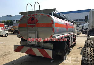 衢州新款東風多利卡5噸流動加油車價格及散裝粉運輸特性分析